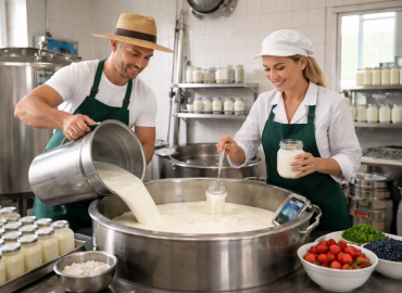 СОВЕТОДАВНА започнува со споделување на едукативни содржини за преработка на млекото