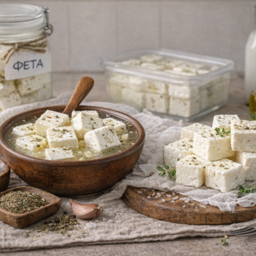 Производство на ФЕТА тип на сирење